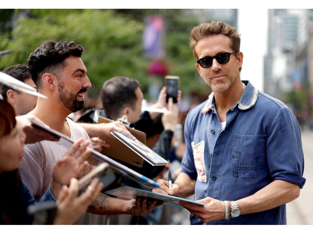 Ryan Reynolds attends the “In Conversation With... Ryan Reynolds” during the 2025 Toronto International Film Festival at Royal Alexandra Theatre on Sept. 5, 2025 in Toronto.