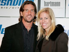 Musician Brett James and his wife Sandy appear at a pre-CMA Awards event in Nashville, Tenn., on Nov. 5, 2006.