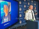 Toronto Police Chief Myron Demkiw speaks at a press conference regarding the murder of 8-year-old Jah Wai Roy on Wednesday, September 10, 2025.