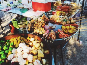Thai food market