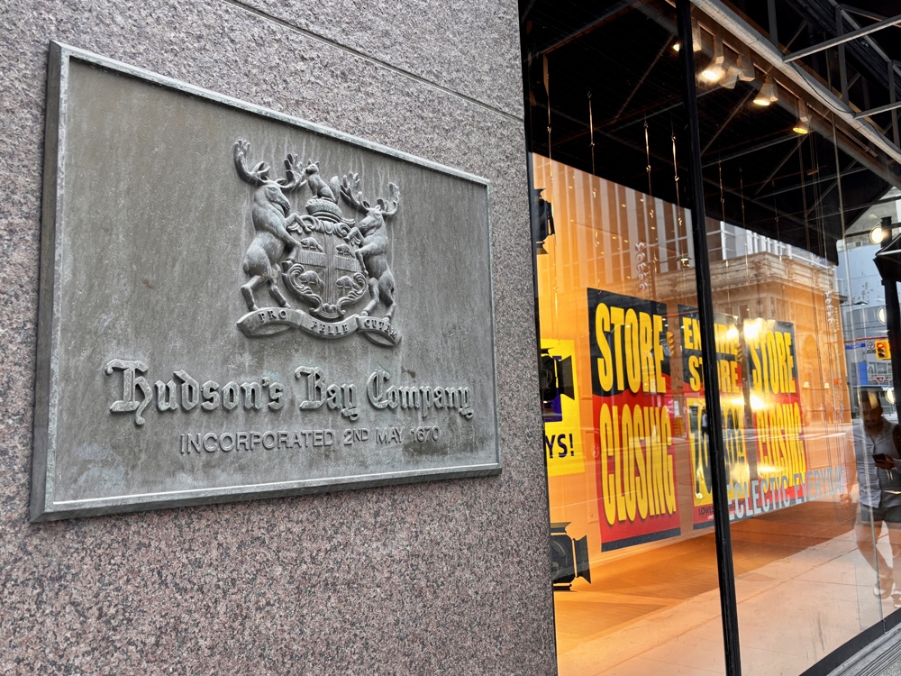 Hudson’s Bay pension surplus at centre of class action from ex-Simpsons employees