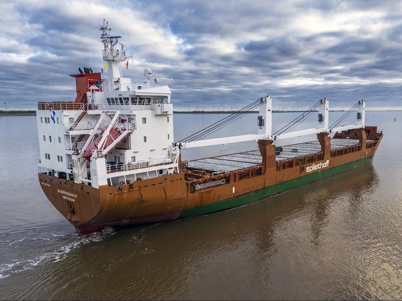 Dutch cargo ship Minervagracht.