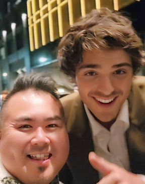 Celebrity blogger Will Wong