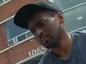 An image from Toronto Police of Nicholas Benjamin, 30, of Toronto, who is wanted for an alleged Sept. 18, 2025, assault.