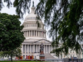The Capitol in Washington, Wednesday, Sept. 24, 2025, with just days to go before federal money runs out with the end of the fiscal year on Tuesday, Sept. 30.