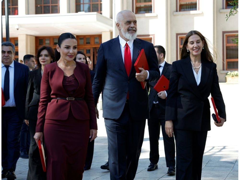 Albanian Prime Minister Edi Rama often grabs headlines around the world. (Adnan BECI/AFP)