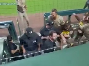Padres confront umps in wild scene after controversial call | Toronto Sun