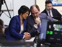 Toronto Mayor Olivia Chow and City Manager Paul Johnson at an executive committee meeting on Wednesday, March 19, 2025.