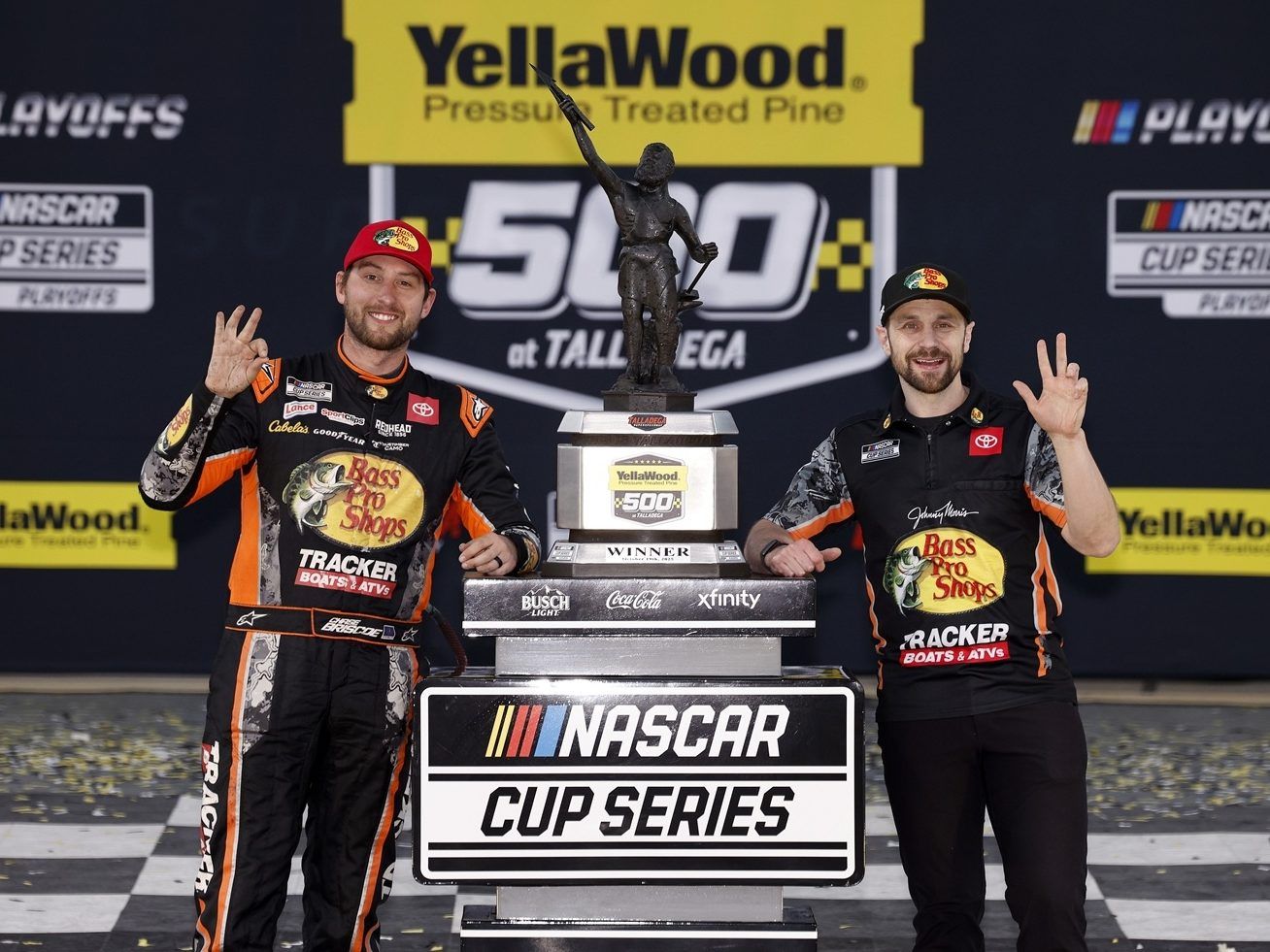 Joe Gibbs Racing gets 2nd spot in NASCAR championship finale