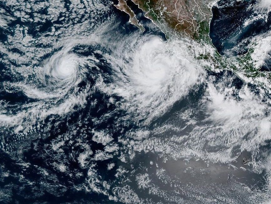Weakened Priscilla nears Mexico’s Baja Peninsula as Tropical Storm Jerry churns in Atlantic