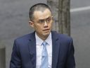 Changpeng Zhao, founder of Binance, the world's largest cryptocurrency exchange, enters the Federal Courthouse in Seattle on April 30, 2024.