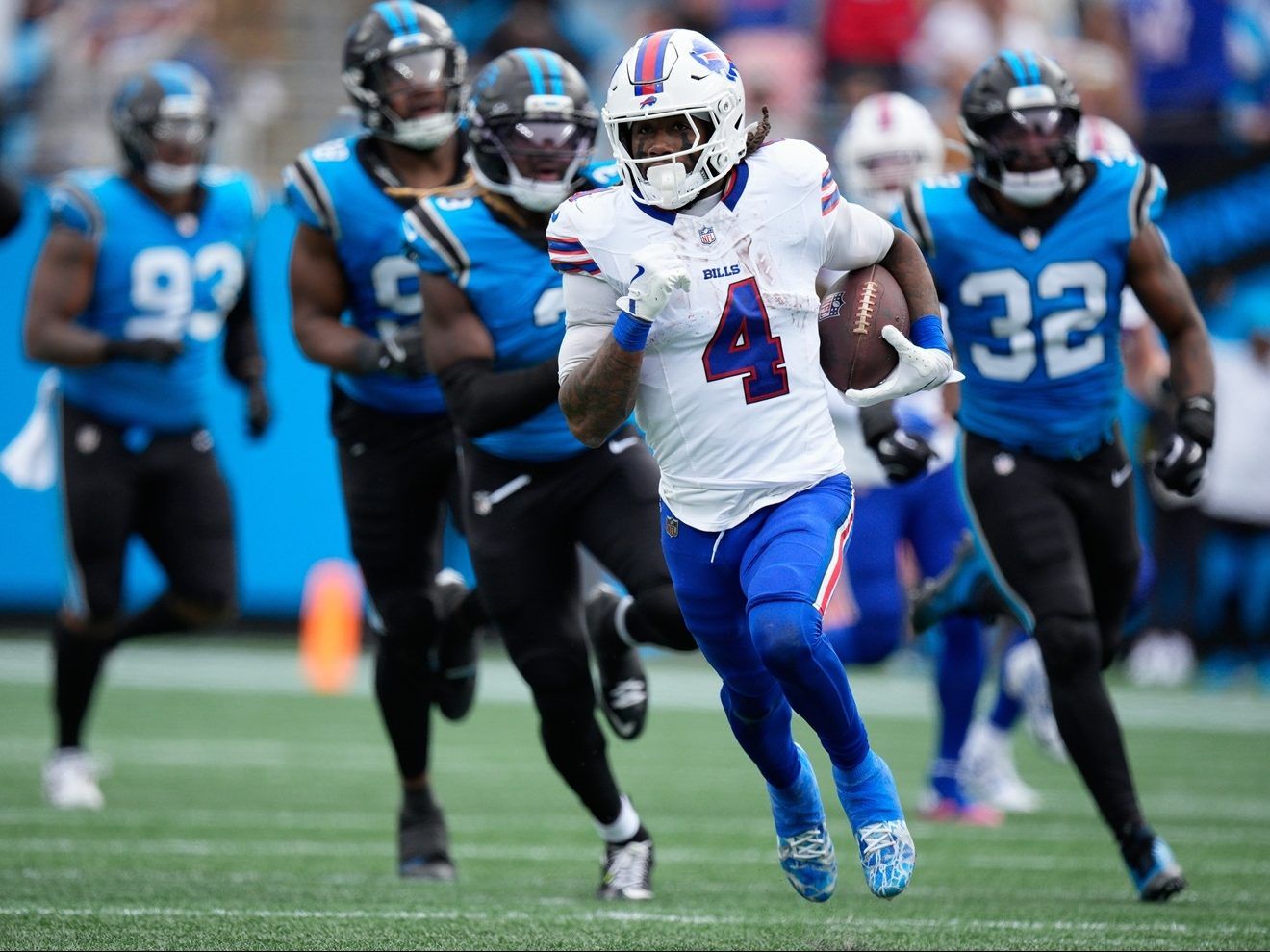 Cook’s career day overshadows deficiencies in Bills passing attack, crucial injury