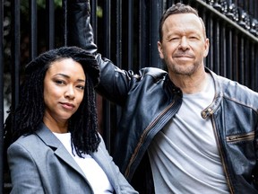 Sonequa Martin-Green and Donnie Wahlberg star in Boston Blue, a spin-off of Blue Bloods.