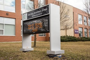 Earl Haig High School in North York