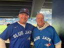 St. Catharines friends Troy Hacock and Tim Tyler watched the Blue Jays win the 1993 World Series together. They are hoping to recreate that magical Game 6 win Friday night at Rogers Centre.