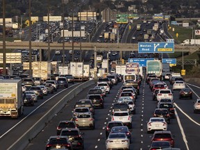 Hwy. 401 traffic.
