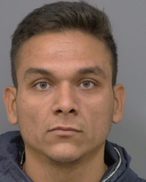 Fabrizio Rosado, 27, of Brampton has been charged with robbery in connection with an Oct .16 bank robbery in Brampton. (PRP) Fabrizio Rosado, 27, of Brampton has been charged with robbery in connection with an Oct .16 bank robbery in Brampton. (PRP)