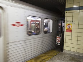 Bloor-Yonge subway station in Toronto.