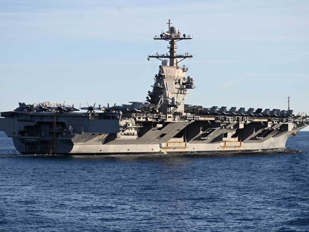 U.S. sending aircraft carrier to Latin America in major escalation of military firepower