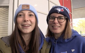 Andrea Boitor and her daughter Catharine