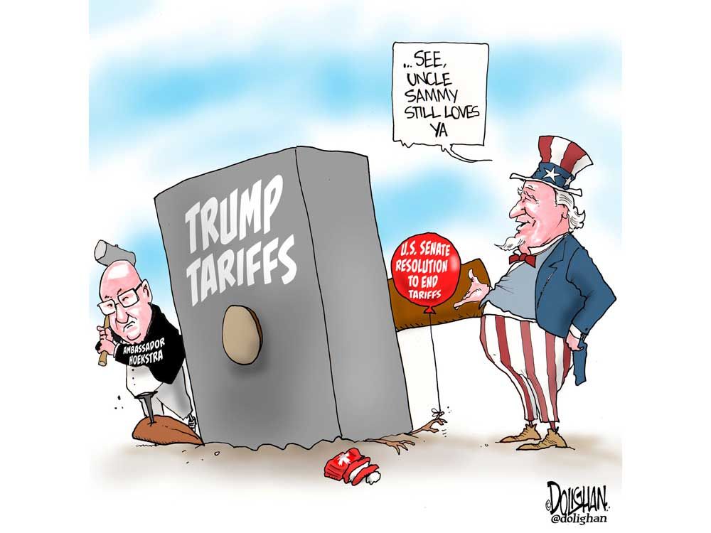 Tim Dolighan cartoon, Nov. 1, 2025