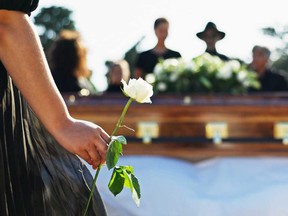 A friend wonders about how to talk about a touchy topic involving a funeral.