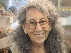 This undated photo provided by the Family Hostage Forum shows late Israeli hostage Judy Weinstein, whose body was discovered in Gaza by Israeli security forces. (Family Hostage Forum via AP)