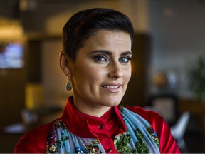 Nelly Furtado poses for a photo in Toronto on Wednesday March 8, 2017.