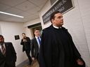 Then-representative. George Santos (R-NY) heads to the House floor for a vote on whether to expel him from the House of Representatives on December 1, 2023, in Washington. CREDIT: Rikki Carioti/The Washington Post