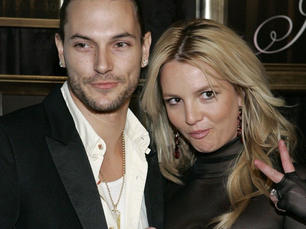 Britney Spears and her former husband Kevin Federline arrive for the LG Mariah Carey and Jermaine Dupri Post Grammy Party in this Feb. 8, 2006, file photo
