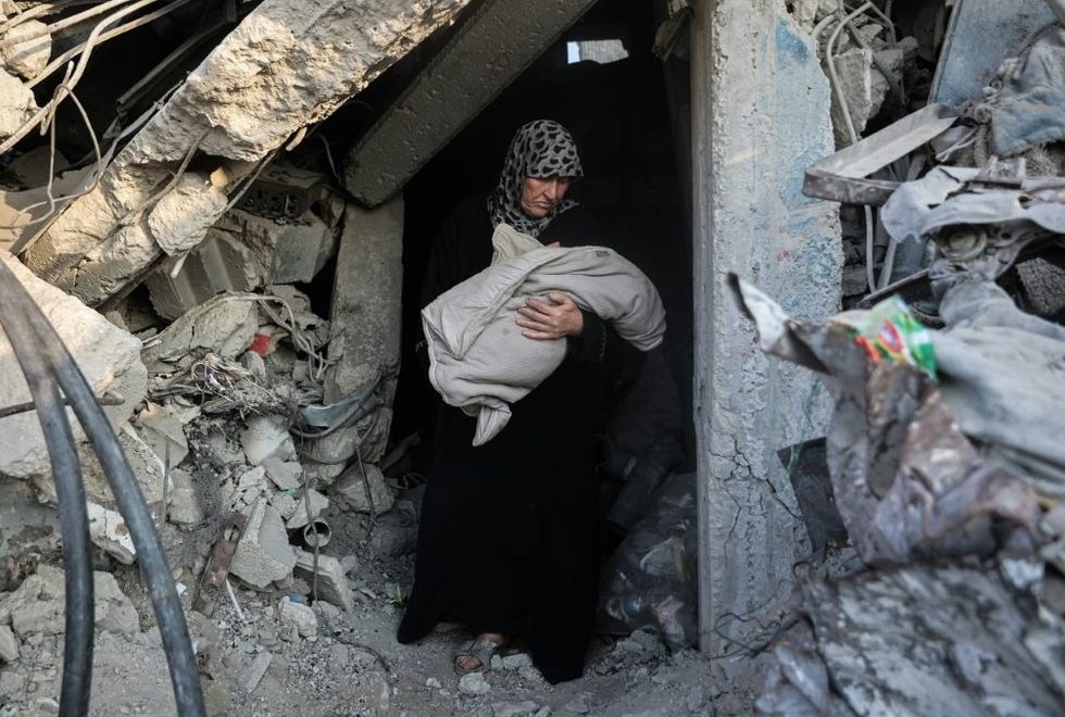  Palestinians are living among rubble in the bombed out Gaza Strip, a month after the start of a fragile ceasefire between Hamas and Israel. (OMAR AL-QATTAA/AFP)