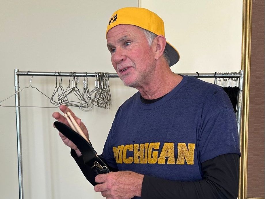 Red Hot Chili Peppers drummer Chad Smith