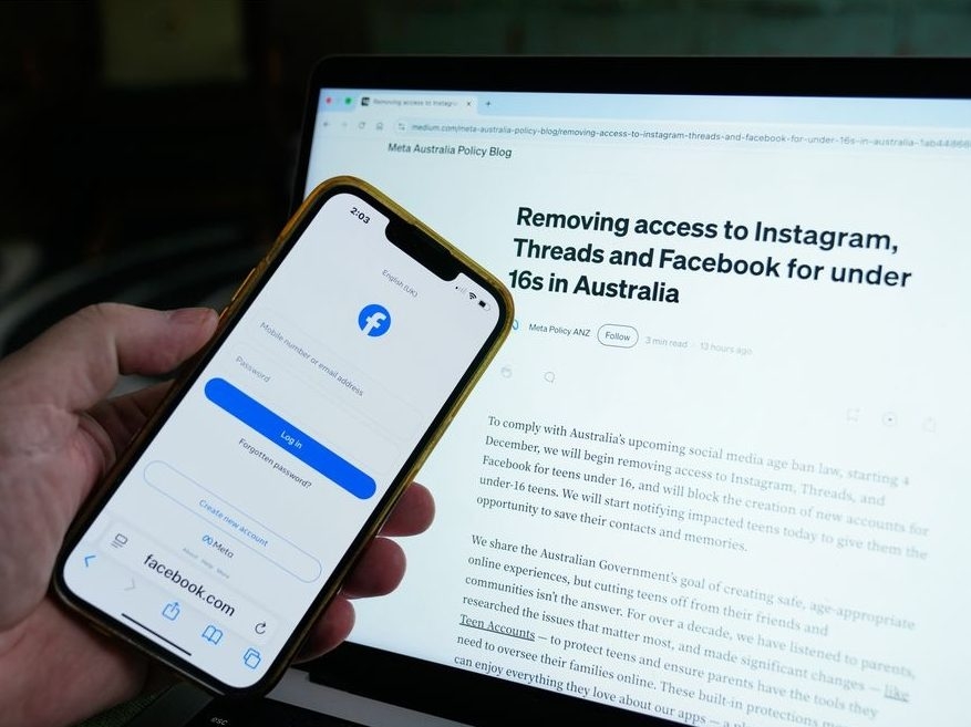 Meta alerts young Australians to download their data before a social media ban
