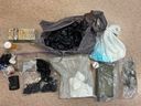 Drugs and other evidence seized by Toronto Police across the GTA on Monday, Nov. 24, 2025, as part of Project B3.