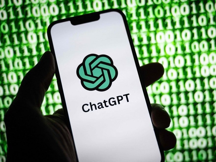 This illustration photograph taken Oct. 30, 2023, shows the logo of ChatGPT, a chatbot developed by OpenAI, on a smartphone in Mulhouse, France.