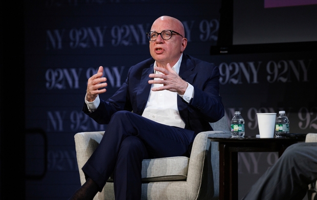  Author Michael Wolff discusses his latest book on March 14, 2025, in New York. (Photo by CJ Rivera/Invision/AP, File)