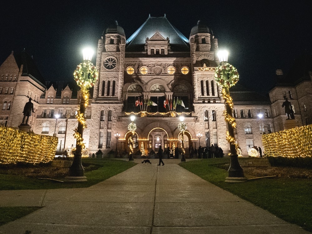 PARLIAMENT GOES WILD FOR THE HOLIDAYS! SEE IT TO BELIEVE.