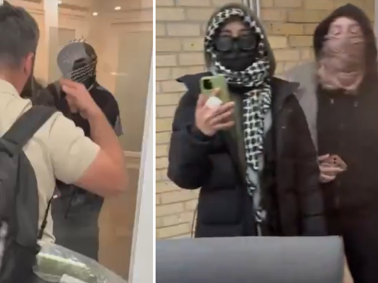 MASKED MOB TERRORIZES STUDENTS: 5 ARRESTED!