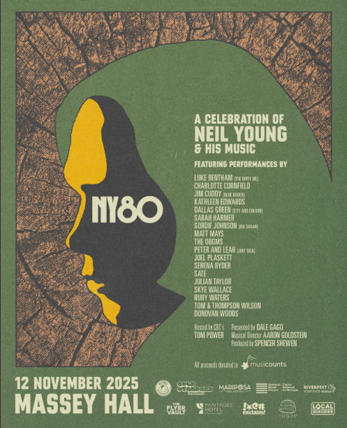  The lineup who will pay tribute to Neil Young on Wednesday night at Massey Hall for his 80th birthday.