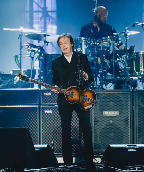  Paul McCartney performs at Hamilton’s TD Coliseum on Friday night.