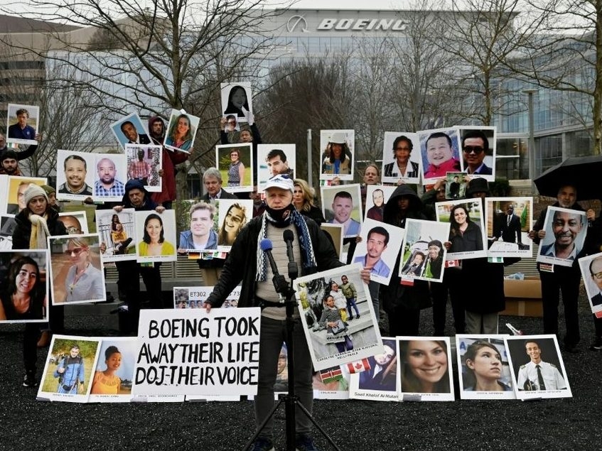 BOEING DESTROYED A LIFE: $28 MILLION CAN'T BRING HIM BACK.