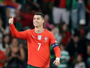 Cristiano Ronaldo is hoping to play in his sixth World Cup next year.