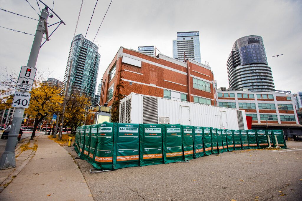 Generator on Queens Quay