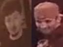 Investigators need help identifying two men suspected of a hate attack against a member of the transgender community in Hamilton on Saturday, October 25, 2025.
