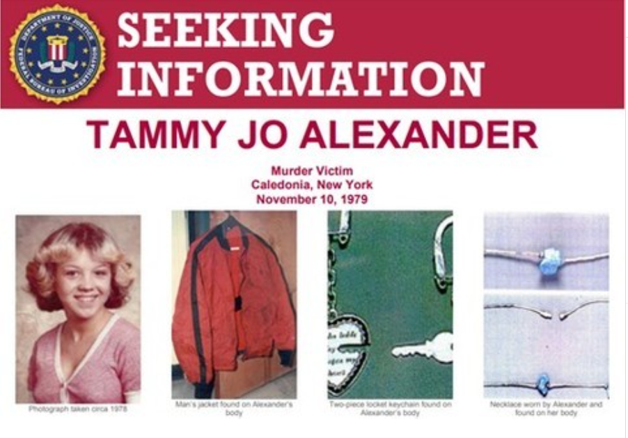 STILL NO ANSWERS: The FBI is searching for Tammy Jo Alexander's killer. FBI