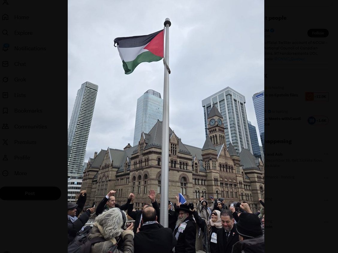 Read columnist Warren Kinsella's column about why raising the Palestinian flag at city halls in Toronto and elsewhere is a terrible idea.