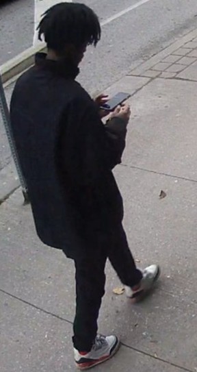 Investigators need help identifying this man, who is suspected of a sexual assault in the area of Bloor St. W. and Brock Ave. – just west of Dufferin St. – on Thursday, Nov. 27, 2025.