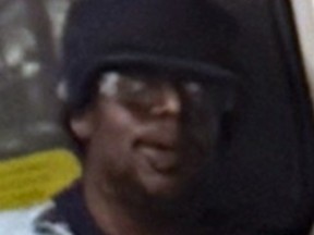 A suspect wanted by police.