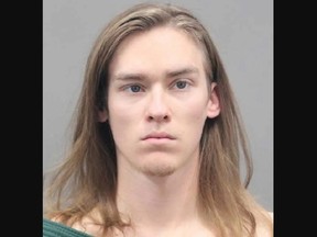 Tyler Matthew Jones is accused of killing 11-year-old Brandon Dominguez, who was sitting in the back seat during a traffic accident in Nevada.