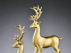 Brass deer by Fenteen